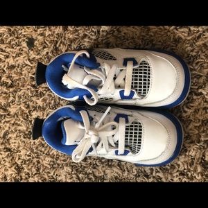 Gently worn infant sneakers.